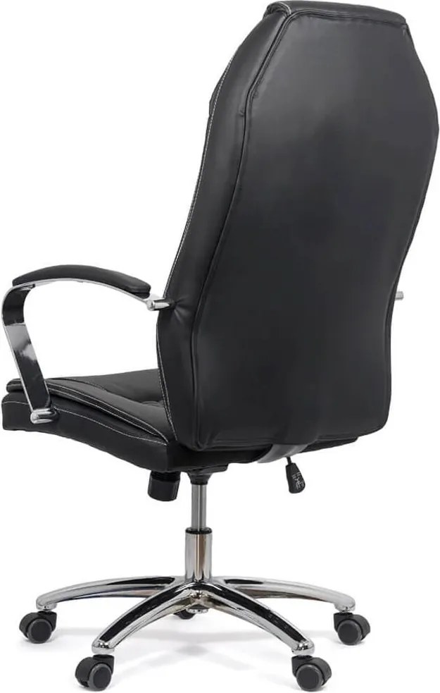 Scaun Directorial OFF 313 Negru – rezistent până la 150 Kg, ergonomic, cu șezut pe arcuri