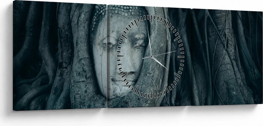 Tablou - Fața Thailandeză (cu ceas) (90x30 cm)