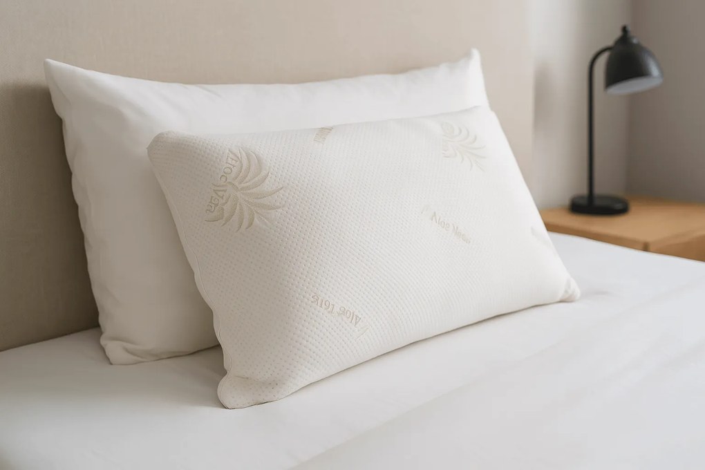 Perna din spuma cu memorie ALOE VERA DREAM 50x70 cm