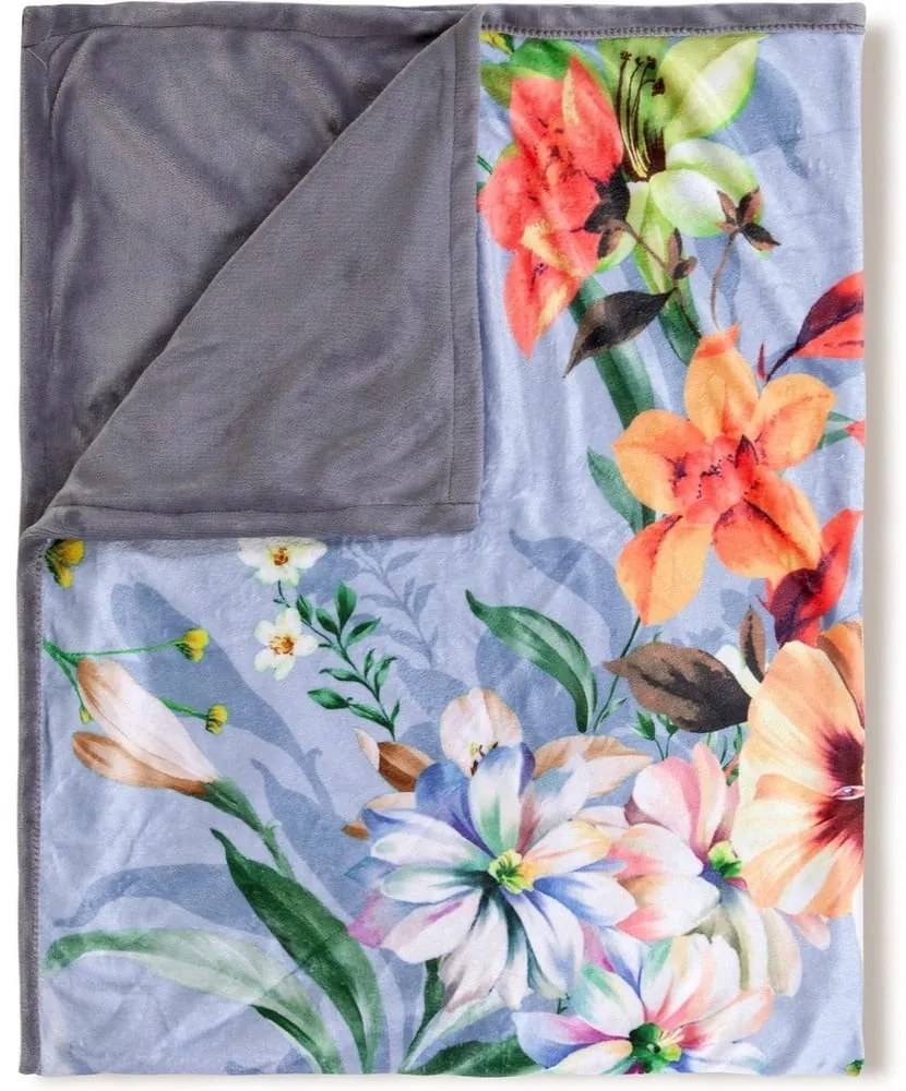 Pătură reversibilă Descanso Novara, 130 x 160 cm