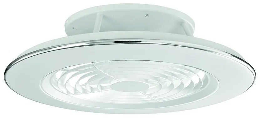 Lustra LED Smart cu Ventilator si telecomanda ALISIO alb
