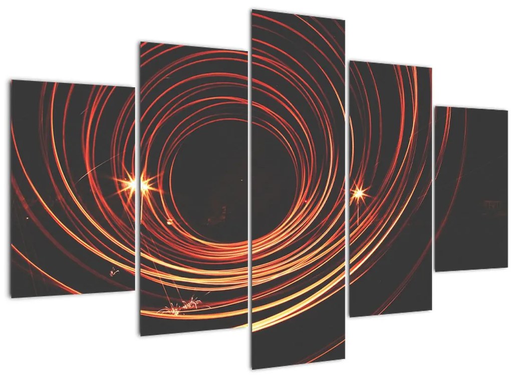 Tabloul cu linii abstracte (150x105 cm)