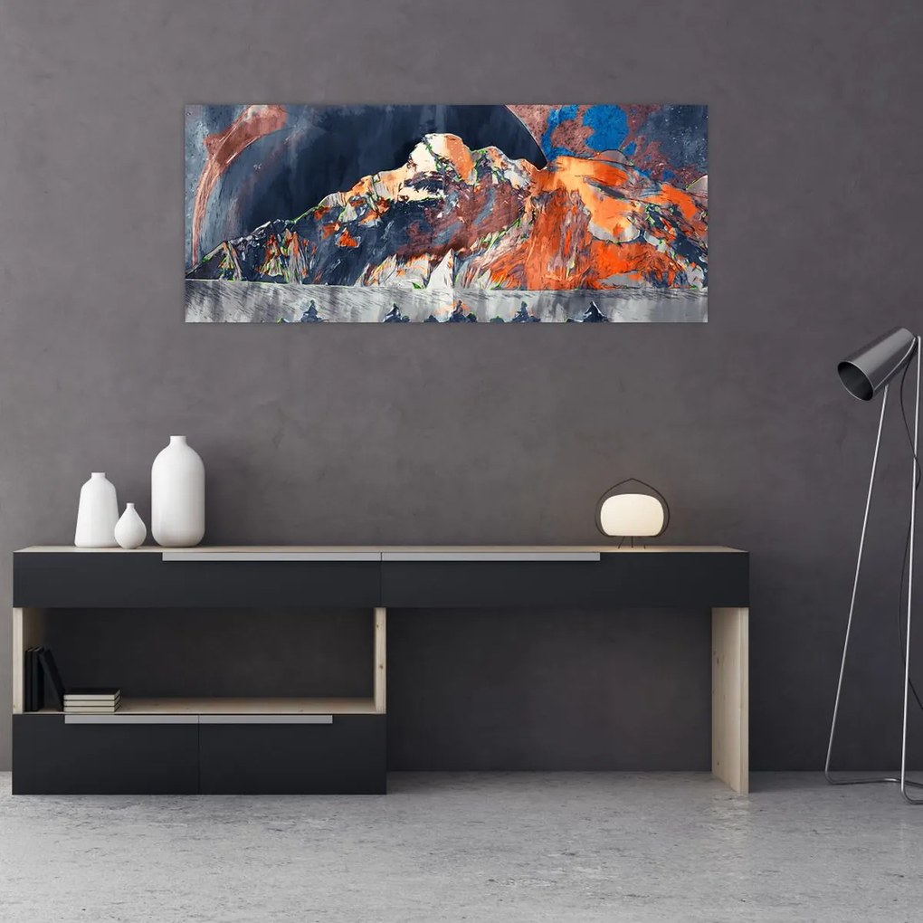 Tablou - Ilustrație de sweathouses (120x50 cm)