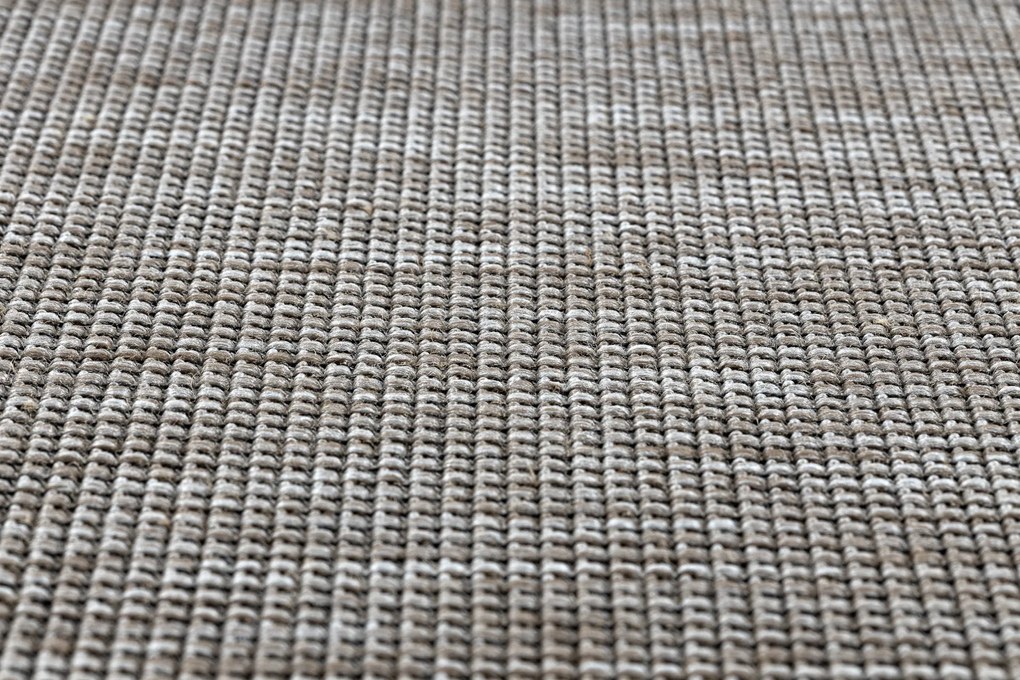 Covor sisal Floorlux 20580 simplu, culoare, solidă - argint / negru