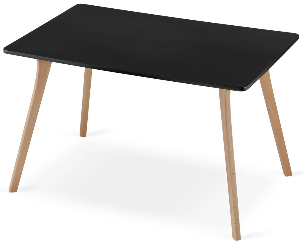Masa de sufragerie neagra, MONTI 120x80 cm