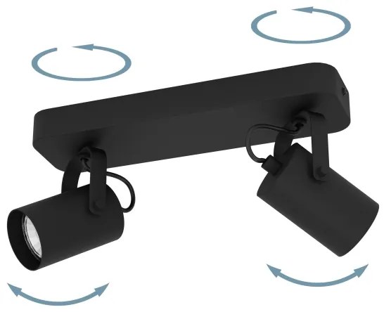 Spot LED SOREGO 2xGU10/3W/230V Eglo 900332