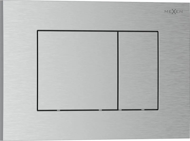 Mexen Tex 02 buton de spălare, nichel periat - 6102-10