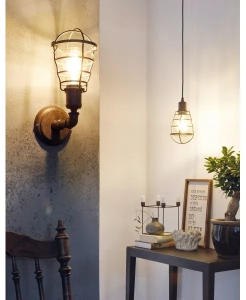 Eglo 49809 - Corp de iluminat pendul PORT SETON 1xE27/60W