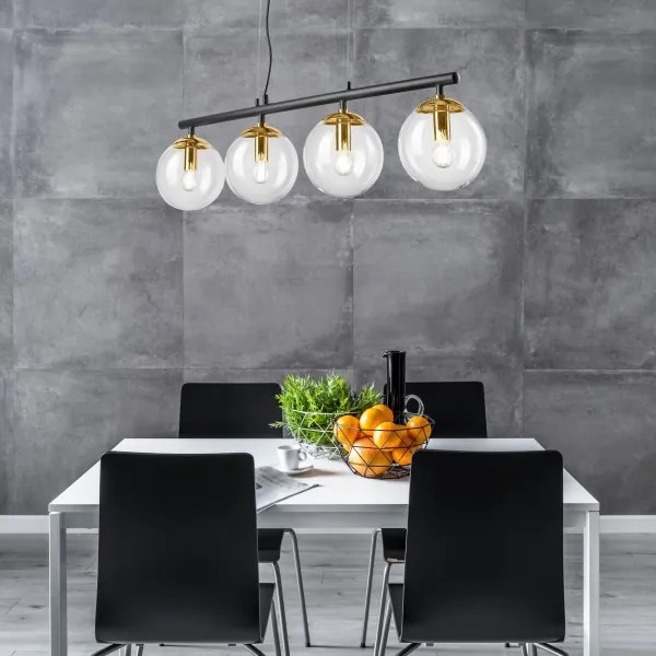 Lustră pe cablu ELOISE 4xE14/15W/230V