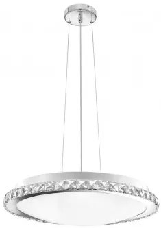 Suspensie moderna cristal 4 becuri E27 Palermo 7311404 Nova Luce