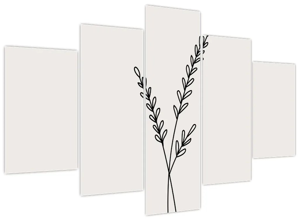 Tablou - Floare de pajiște N⁰2 (150x105 cm)