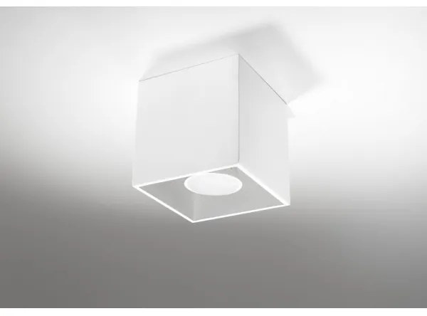 Plafonieră QUAD 1 1xGU10/40W/230V alb