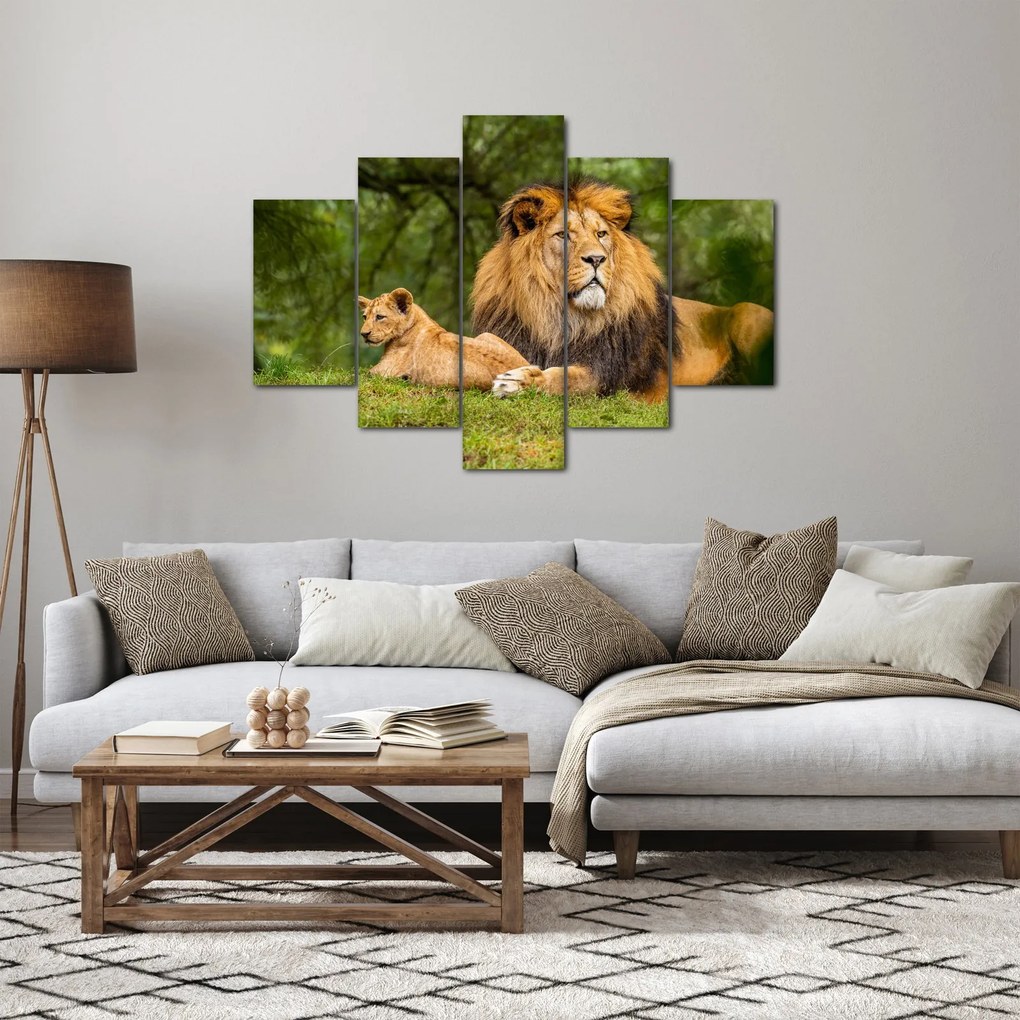 Tablou cu lei (150x105 cm)