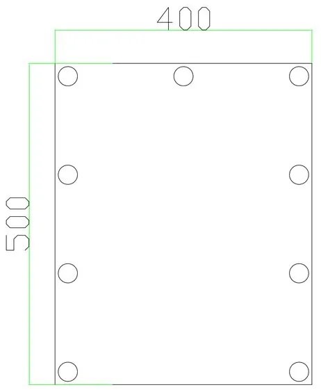 Oglindă LED cu funcție de iluminare 9xLED/1W/230V 3000/4000/6000K 50x40 cm IP44