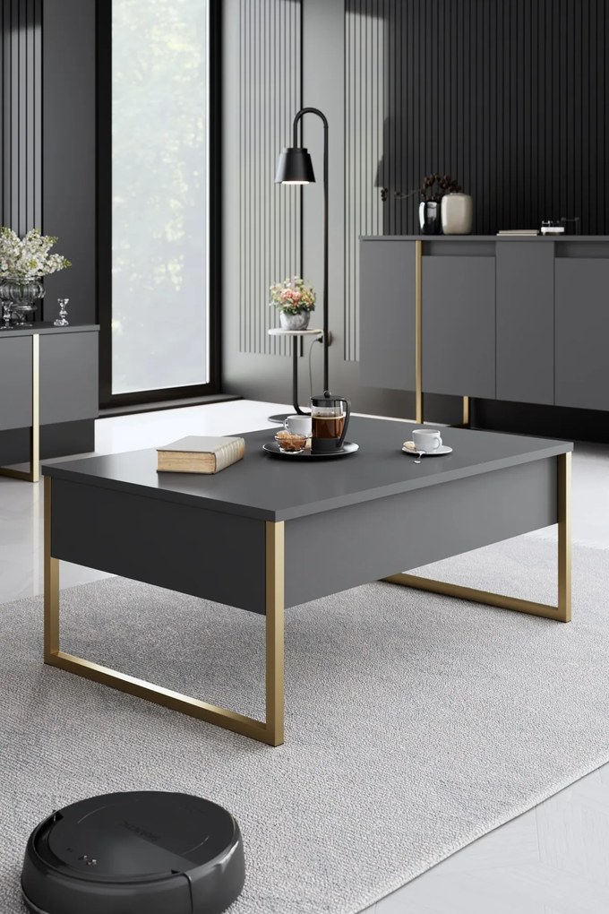 Mobilier living Luna (Nuc + Auriu). 1073576