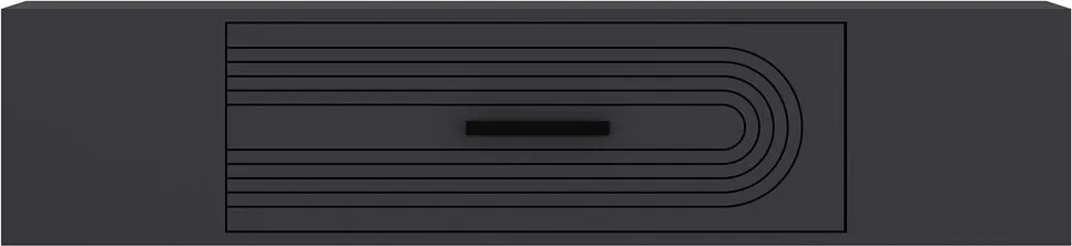 Comoda TV, Hanah Home, Kodaks L3, 150x33.2x29.6 cm, Antracit