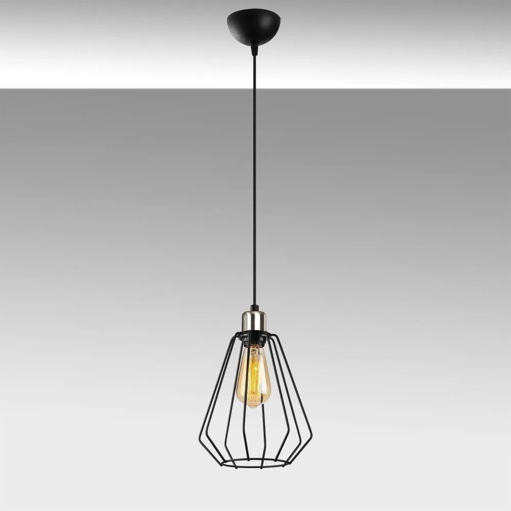 Lustră metalică Opviq lights Mando, negru