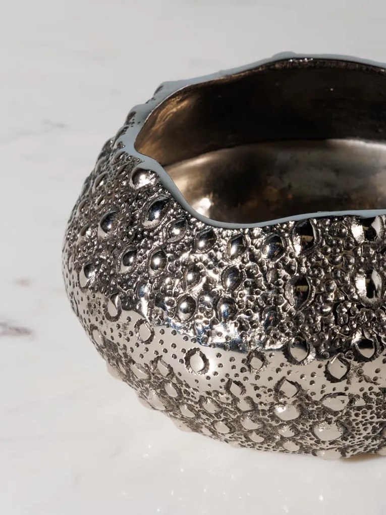 Bol decorativ din aluminiu, Urchin