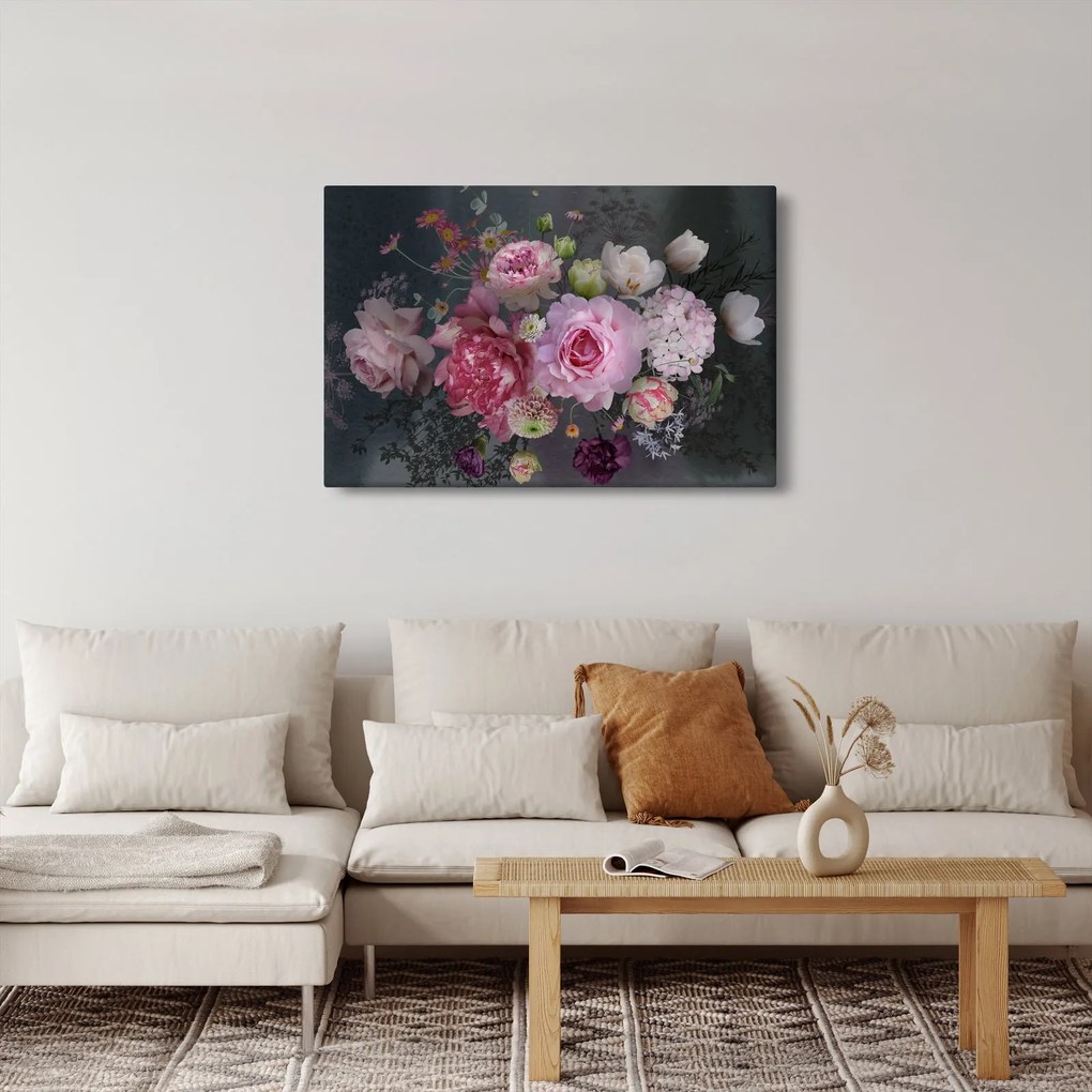 Tablou - Flori de grădină (90x60 cm)