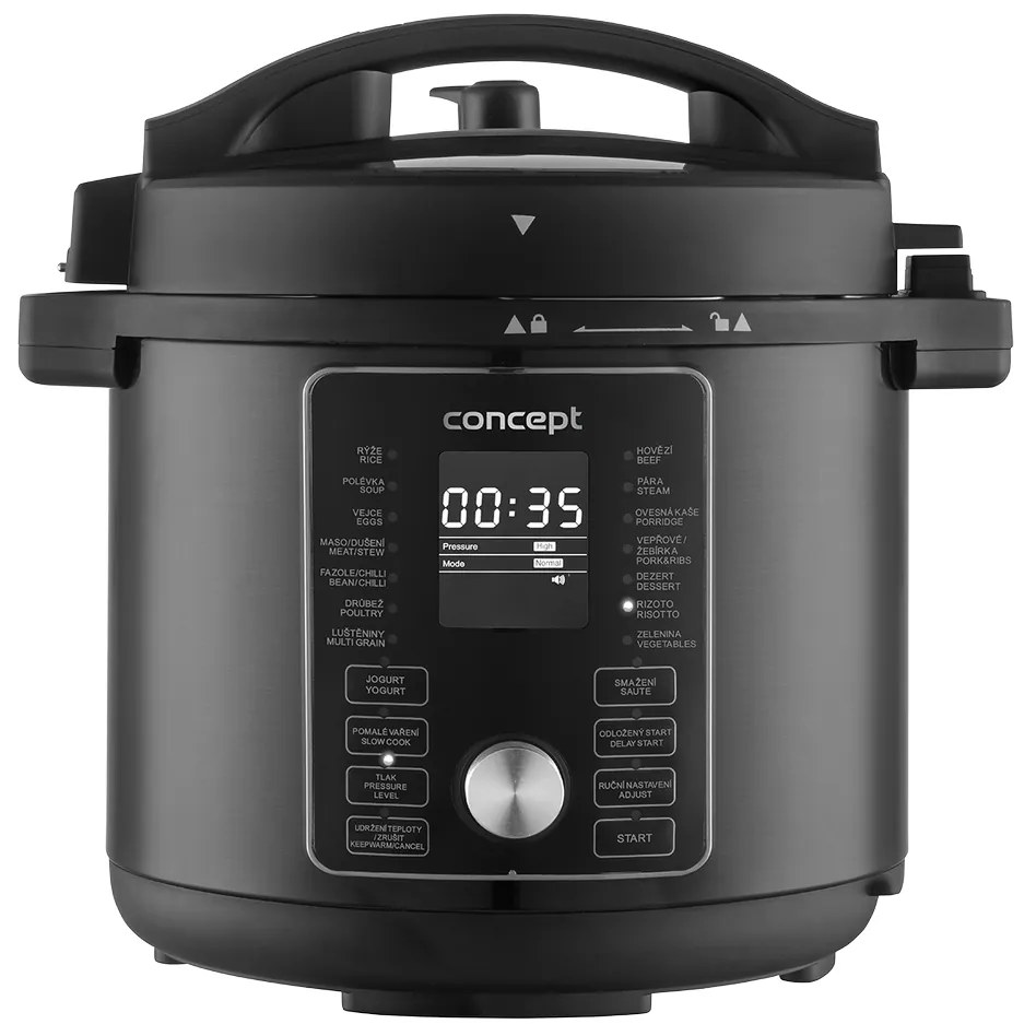 Concept CK8000 oală sub presiune multifuncționalăCOOKERY