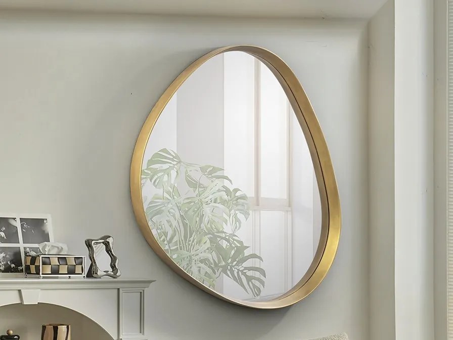 Oglinda decorativa moderna Julie aurie