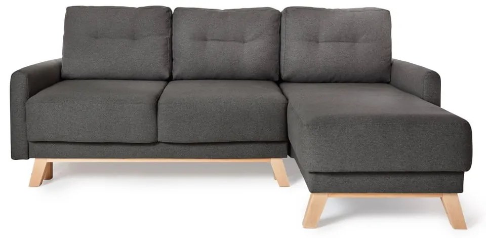 Colțar extensibil variabil gri închis Pop - Bonami Selection