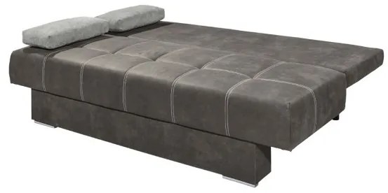 Canapea Extensibila Suzy Gri Deschis, 196 X 92 X 86 Cm