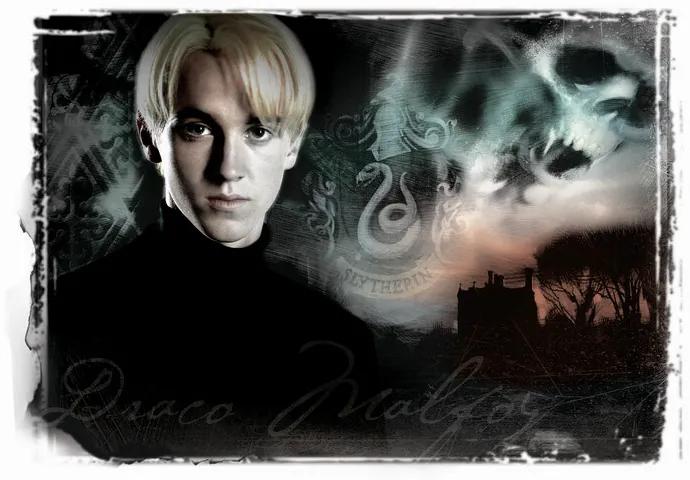 Poster de artă Harry Potter - Draco Malfoy, (40 x 26.7 cm)