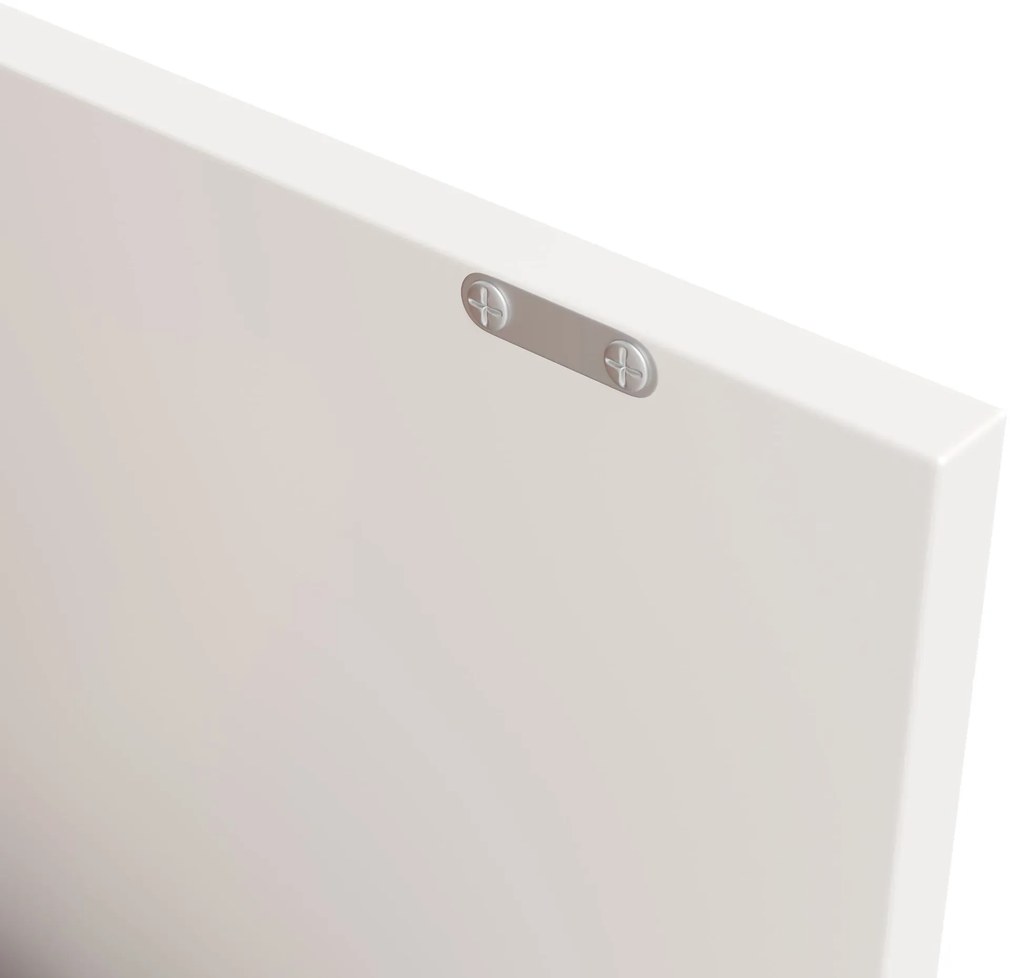 Masă de bar rotativă 360° cu 2 sertare și dulap cu ușă glisantă, Alb | Aosom Romania