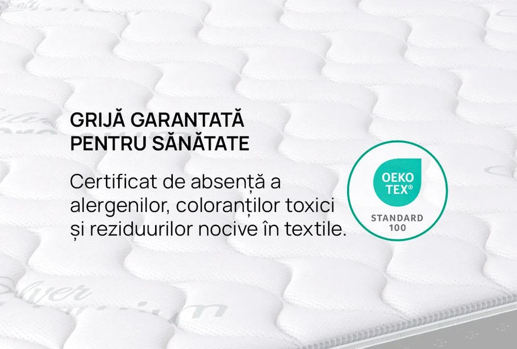 Saltea SilverPlus de la isleep