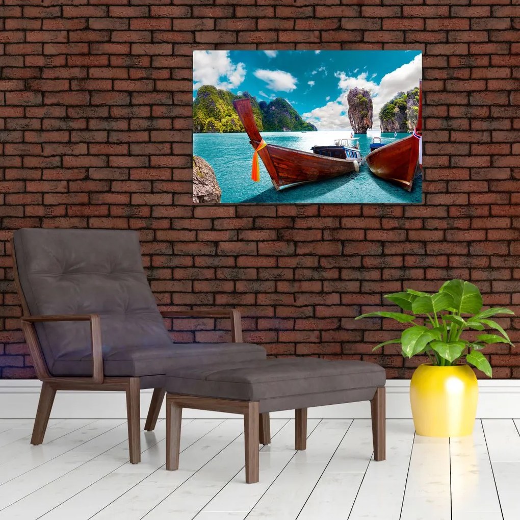 Tablou - Rai pe pământ (90x60 cm)