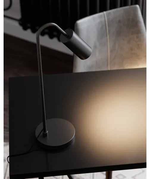 ByRydens 4002580-4002 - Lampă de masă CURVE 1xGU10/7W/230V negru