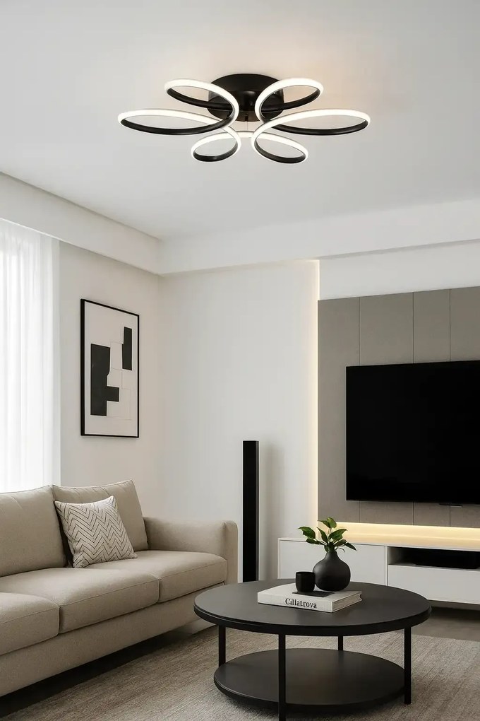 Lustra cu led,3 color lumina homs ro,lx,40028