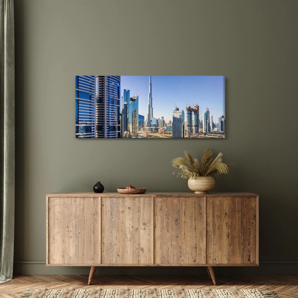 Tablou - Dimineața la Dubai (120x50 cm)