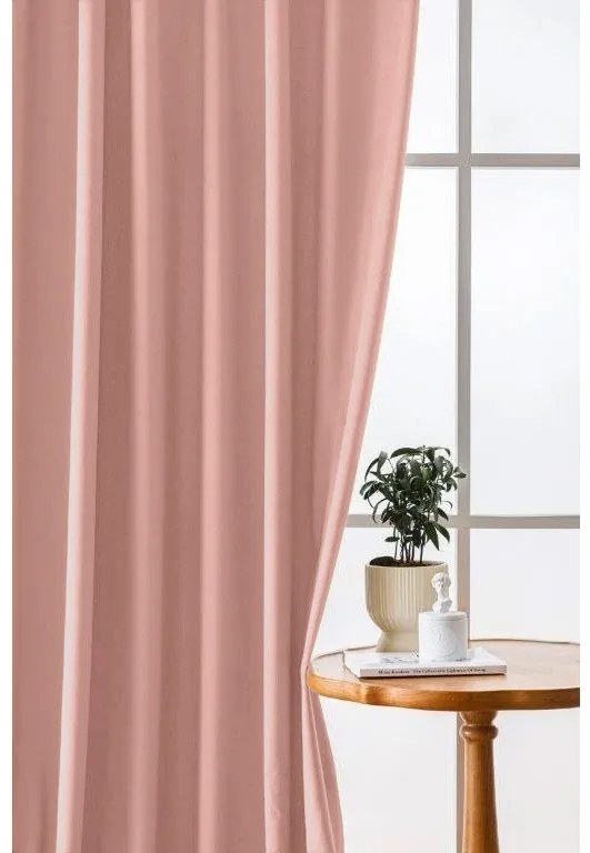 Draperie opaca VELVET 140x250 cm, roz Agatat: Rejansa