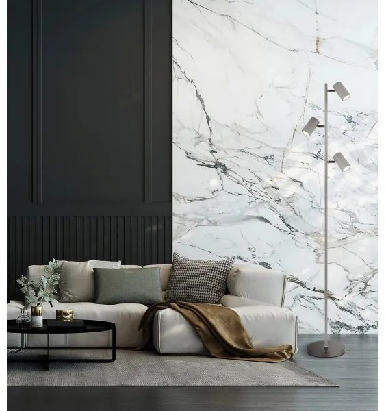 Lampadar Globo 57911SS ROBBY 3xGU10/5W/230V gri