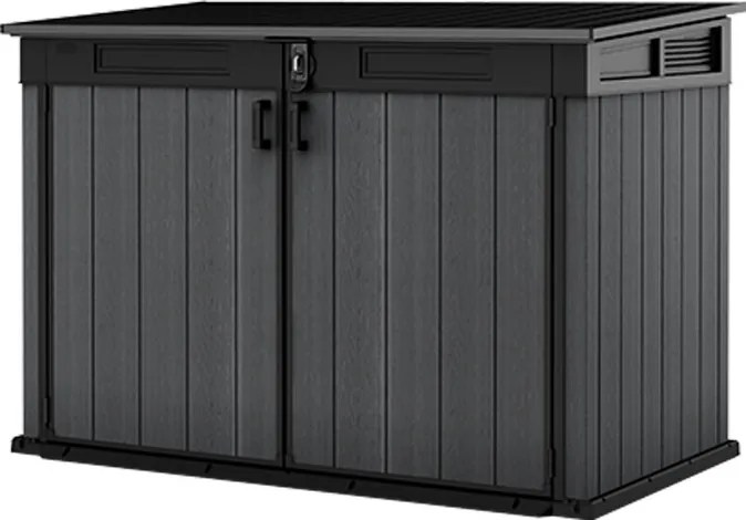 Ladă de grădină din plastic Cortina Mega gri