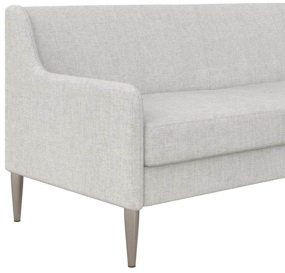 Canapea gri 190 cm Virginia - CosmoLiving by Cosmopolitan