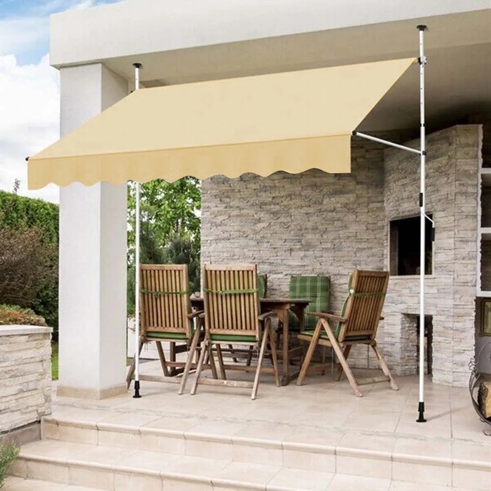 Copertina retractabila-bej-250x120 cm