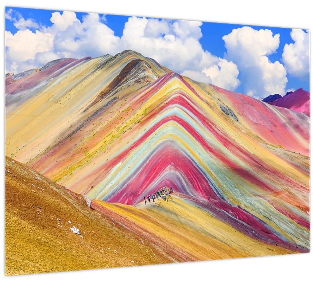 Tablou - Muntele Curcubeu, Peru (70x50 cm)