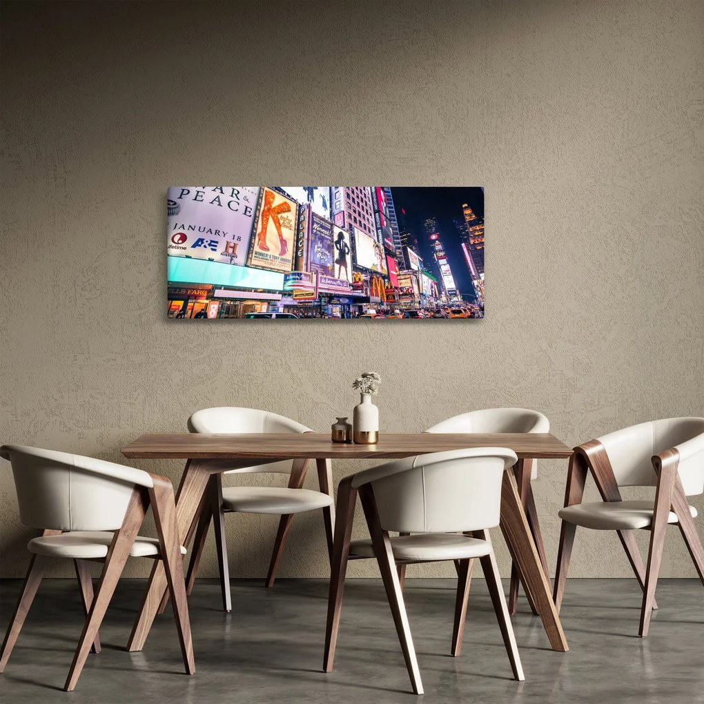Tablou - New York Theather District (120x50 cm)