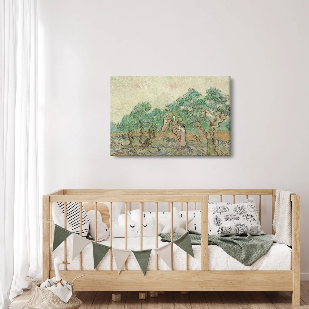 Tablou - Vincent van Gogh, The Olive Orchard, reproducere (90x60 cm)