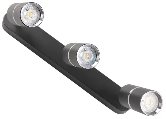 Spot BAMBOO 3xGU10/10W/230V negru