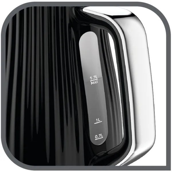 Fierbător de apă LOFT 1,7 l 2400W/230V negru Tefal