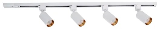 Spot pe șină TRACER 4x GU10/10W/230V, 1 m, alb
