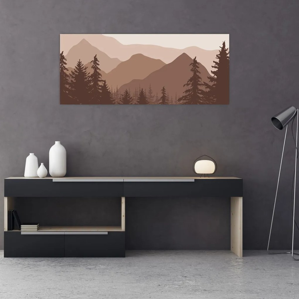 Tablou - Munții Maro N⁰2 (120x50 cm)