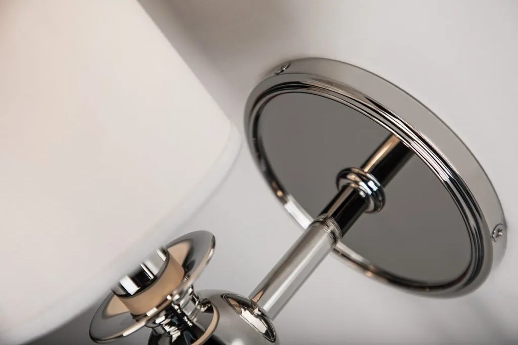 Aplica de perete design clasic GORDON nichel lucios