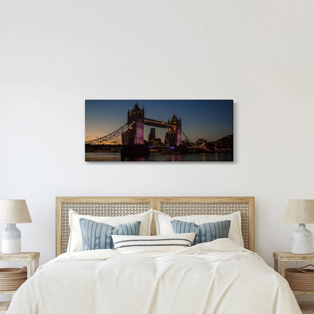 Tablou - Tower bridge (120x50 cm)