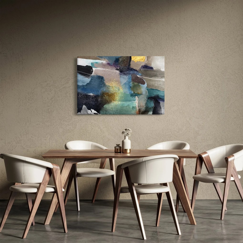 Tablou - Abstract acuarelă (90x60 cm)