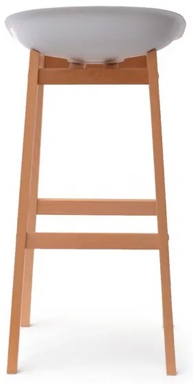 Scaun Rita (alb + fag). Promo -21%. 1110737